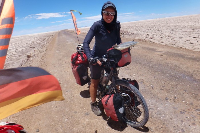 Bolivia - We endured a crazy sidewind on the way to San Juan