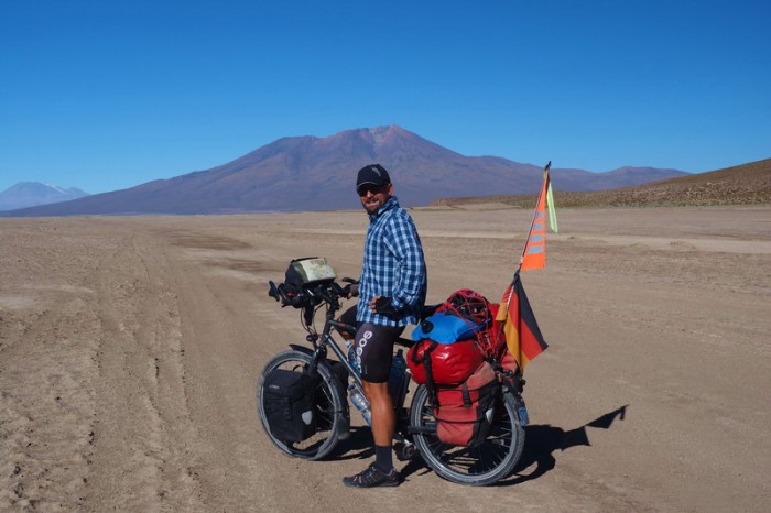Bolivia - Day 1 of the Laguna Route: Heading towards Volcano Ollagüe