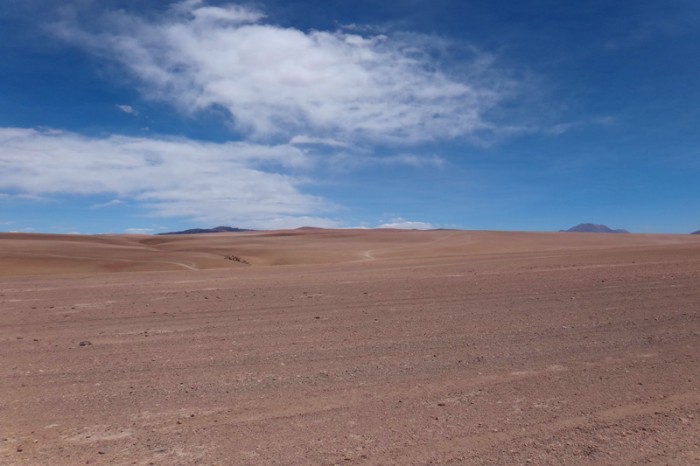 Bolivia - Day 3 of the Laguna Route: Tough going through the desert