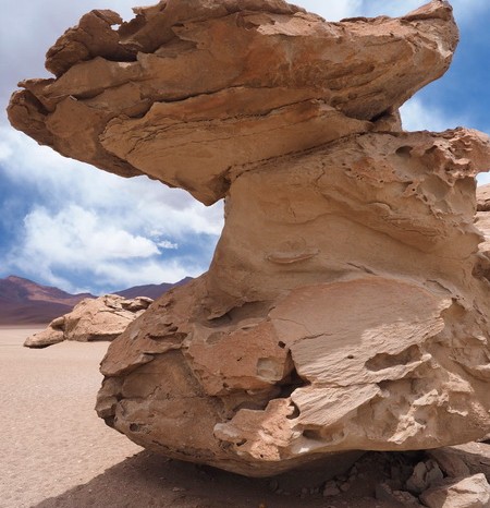 Bolivia - Day 4 of the Laguna Route: Rock formations near Arbol de Piedra