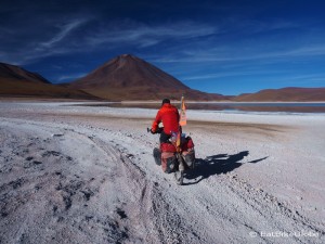 Day 8 of the Laguna Route: Cycling past Laguna Verde