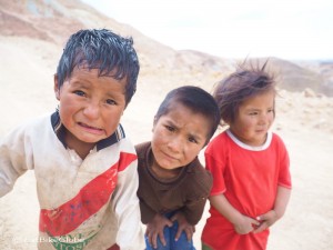 Miner's children, Cerro Rico, Potosi