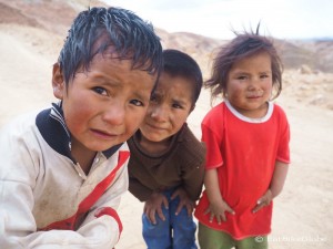 Miner's children, Cerro Rico, Potosi