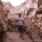 David exploring Valle de la Luna, near San Pedro de Atacama