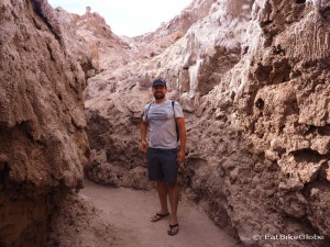 David exploring Valle de la Luna, near San Pedro de Atacama