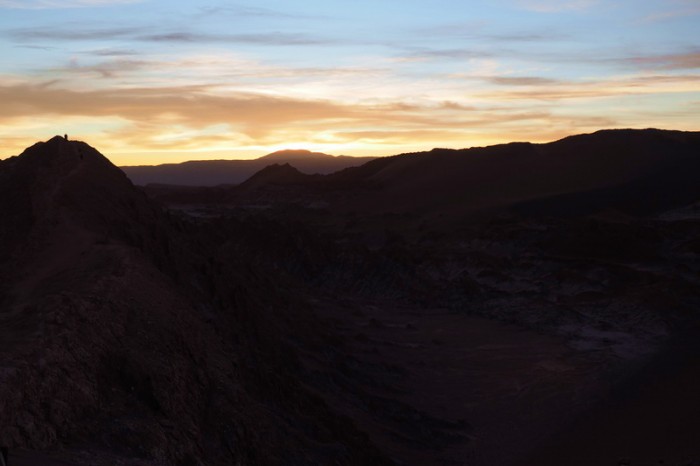 Chile - Sunset, Valle de la Luna, near San Pedro de Atacama