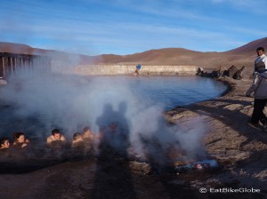 The "luke warm" thermal pool, Geysers del Tatio
