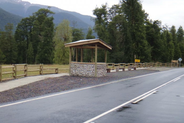 Chile - Good facilities and a paved road ... our first day on the Carretera Austral was not what we expected!
