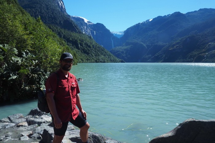 Chile - The glacier at Parque Nacional Queulat