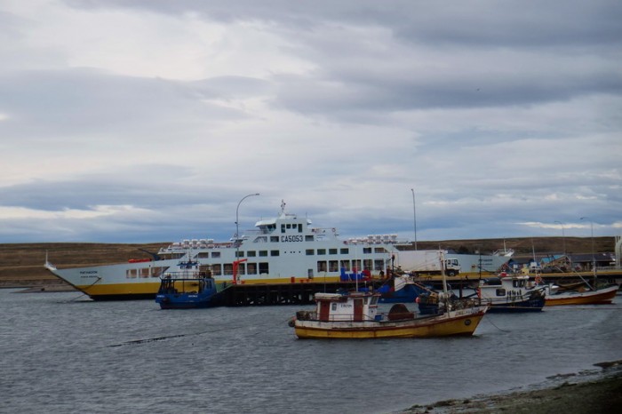 Chile - Our ferry from Punta Arenas to Porvenir